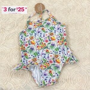 EGG by Susan Lazar Girls Leah one-piece purple 18M